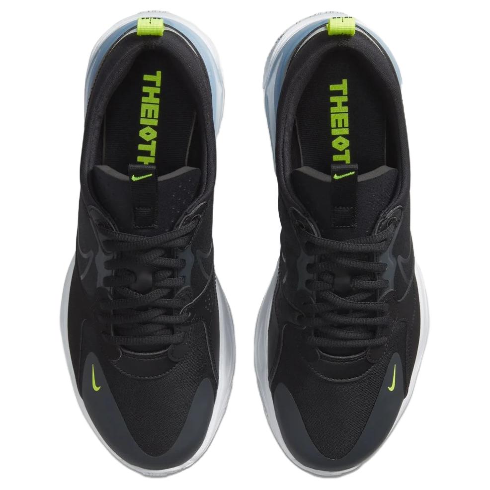 Мужские кроссовки Nike Skyve Max (черно-белые) — Чёрныйбелый — фото 4