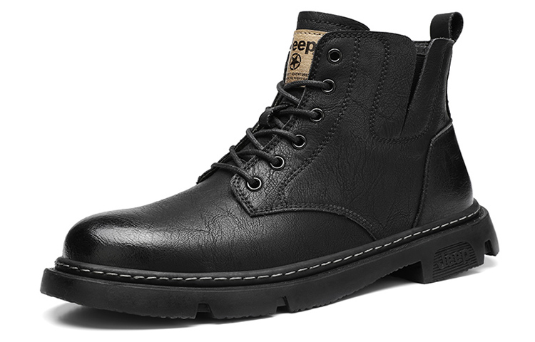 Jeep Combat Boots Men's Black