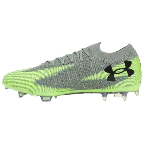 Under Armour Shadow Elite 3 Comfortable And Trendy Abrasion Resistant Abrasion Resistant Soccer Shoes Men's Gray Green