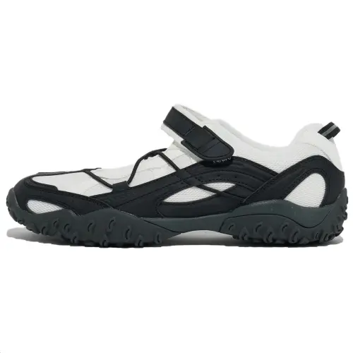 FILA Eshape Abrasion Resistant Low top Casual Shoes Women's White Black