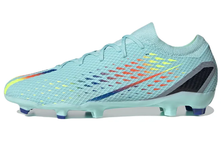 Speedportal.3 x Adidas Low top FG Firm Ground Slip Resistant, Abrasion Resistant, Lightweight