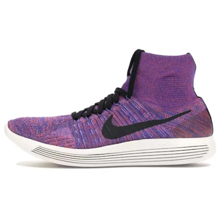 Nike LunarEpic Flyknit Abrasion Resistant Abrasion Resistant High top Casual Shoes Men's Purple