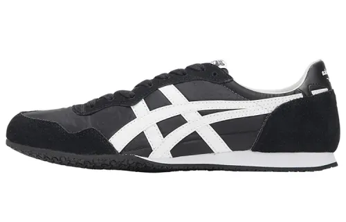 Onitsuka Tiger Serrano Abrasion Resistant Low top Casual Shoes Unisex Black