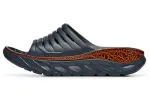 HOKA ONE ONE Slide Slippers Women's Black/Orange