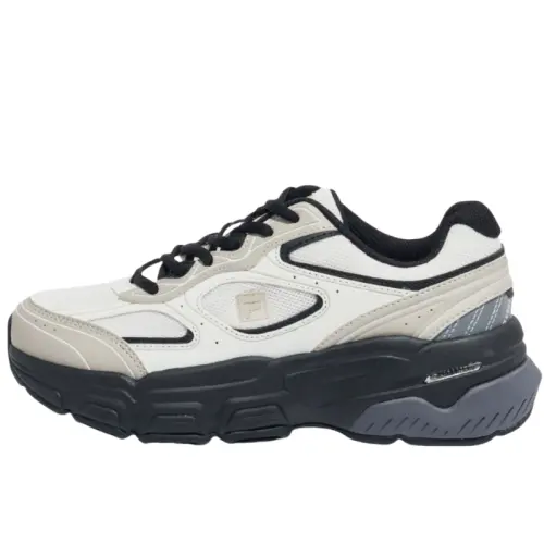 FILA Ranger Abrasion Resistant Breathable Abrasion Resistant Breathable Low top Casual Shoes Unisex Beige Black