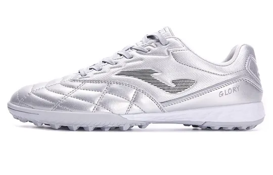 Joma TF Rubber Broken Studs HG Rubber Short Studs Synthetic Leather Abrasion Resistant Soccer Shoes Men's Silver