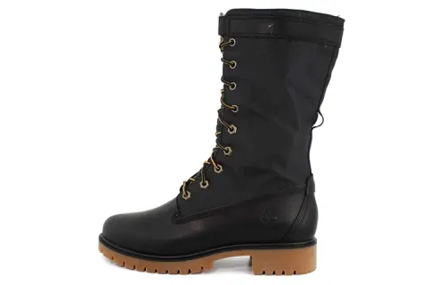 Timberland Jayne Waterproof Gaiter Fold Down Boot 'Black' Women's