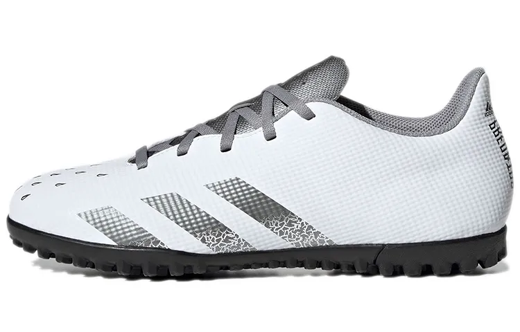 Adidas Predator Freak.4 Turf Soccer Shoes 'Cloud White Iron Metallic Solar Red'