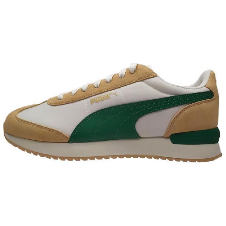 PUMA R78 Nylon Abrasion Resistant Abrasion Resistant Low top Casual Shoes Unisex Beige Brown