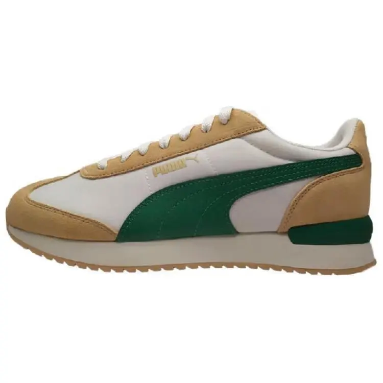 PUMA R78 Nylon Abrasion Resistant Abrasion Resistant Low top Casual Shoes Unisex Beige Brown
