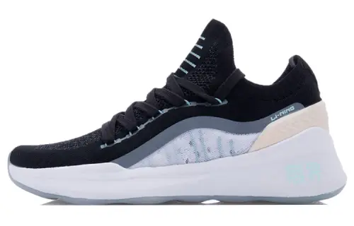 Li Ning Fabric Comfortable Cushioning Slip Resistant Abrasion Resistant Low top Casual Shoes Women's