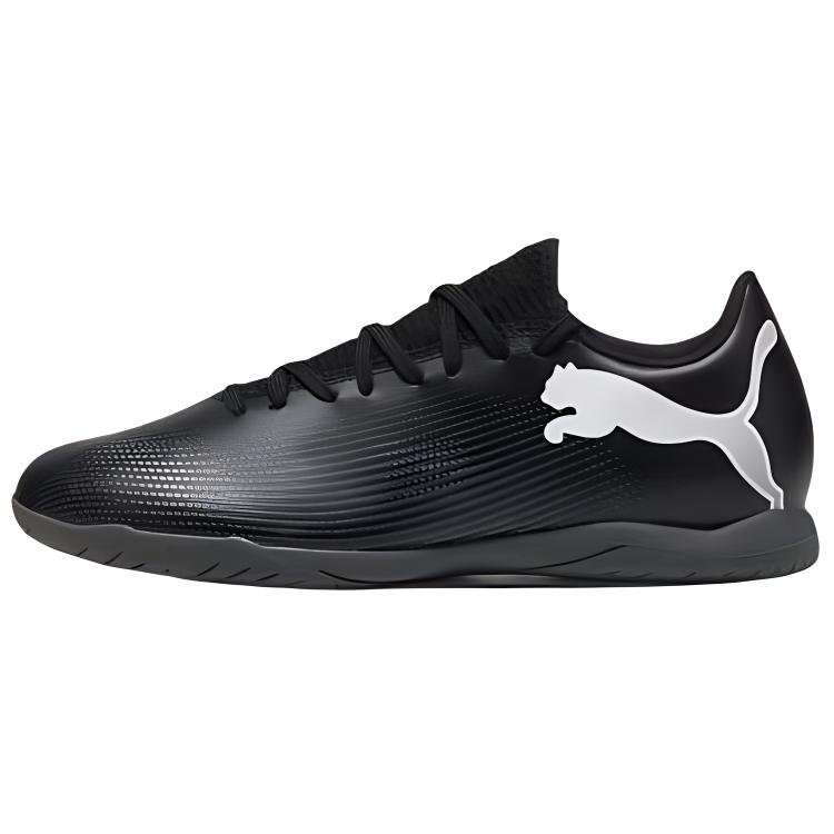 PUMA FUTURE 7 PLAY Soccer Shoes Men's Black White