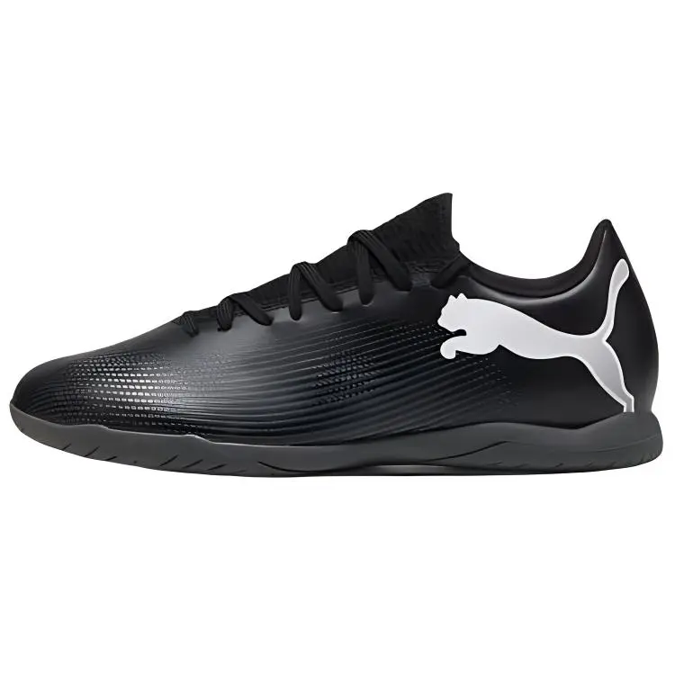 PUMA FUTURE 7 PLAY Soccer Shoes Men's Black White