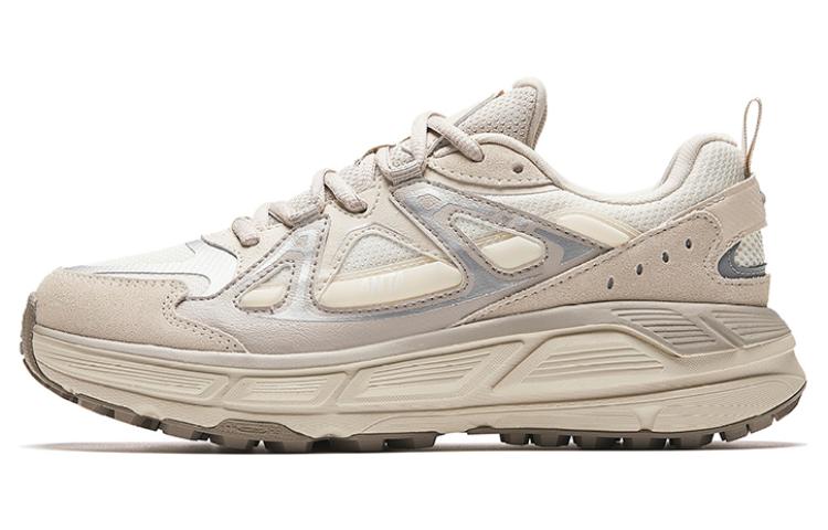 Anta Engine Comfortable Abrasion Resistant Abrasion Resistant Low top Casual Shoes Women's Beige