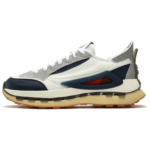 FILA KM Low top Casual Shoes Men's Antique White