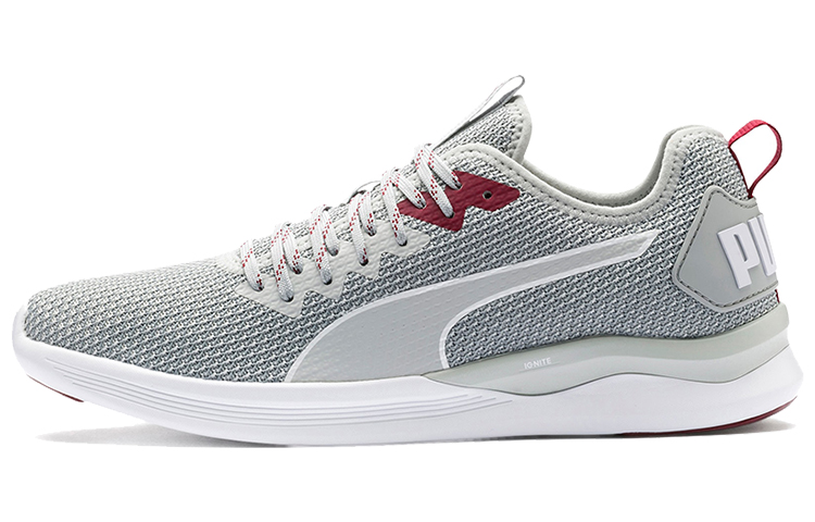 PUMA Ignite Flash Grey/Red/White