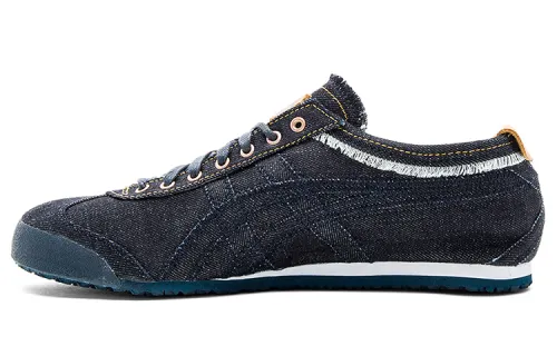 Onitsuka Tiger MEXICO 66 Casual Shoes Unisex Low Top Denim Blue/Brown
