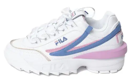 FILA Disruptor 2 EXP Lace Up Low top Casual Shoes Women's White Pink