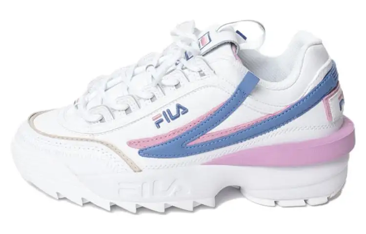 FILA Disruptor 2 EXP Lace Up Low top Casual Shoes Women's White Pink