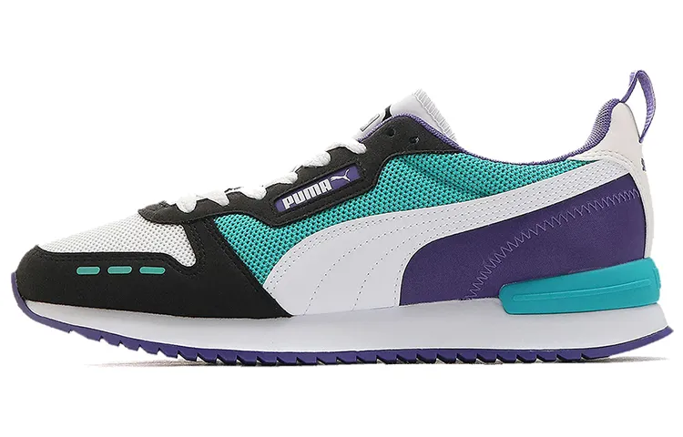 PUMA R78 Blue/White/Purple Low Sneakers