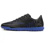 Nike Mercurial Vapor 15 Slip Resistant Abrasion Resistant Soccer Shoes Unisex Black Blue