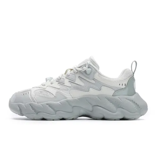 FILA FERN 2 Abrasion Resistant, Breathable, Lightweight Low top Casual Shoes Men's White Gray