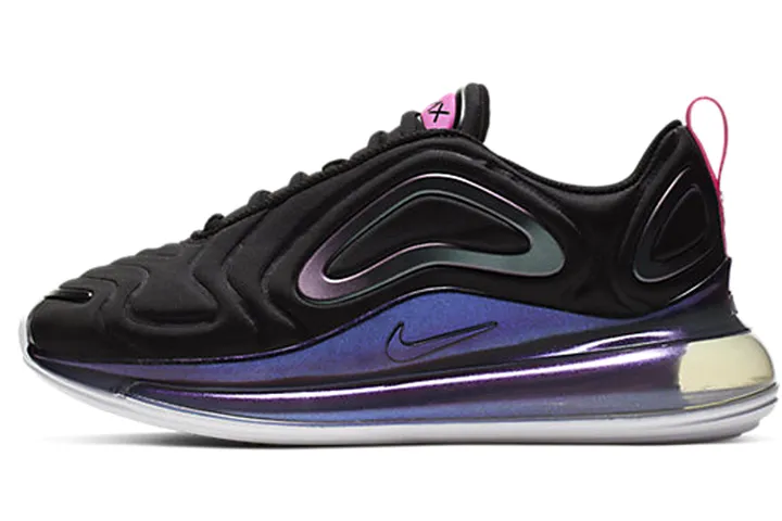 Nike Air Max 720 Black Laser Fuchsia Women's