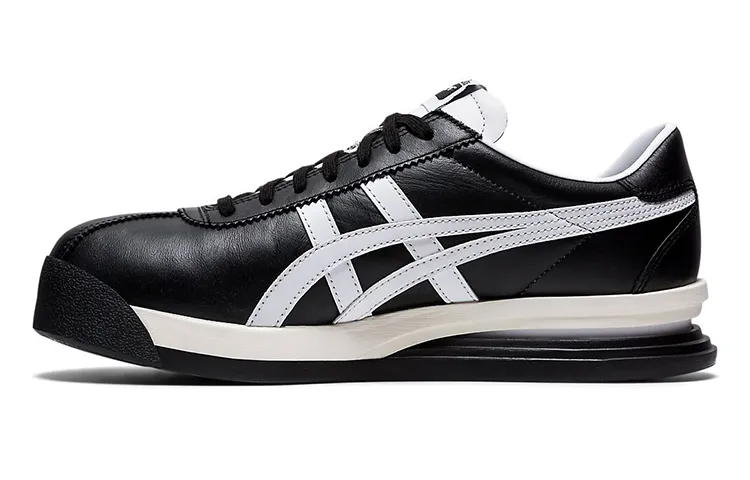 Onitsuka Tiger Corsair EX Cow Leather, Leather Cushioning Slip Resistant Abrasion Resistant Low top Casual Shoes Unisex
