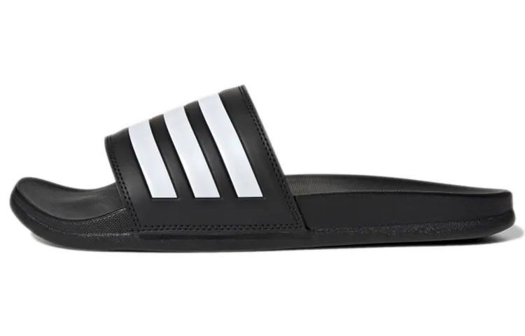 Adilette Adidas Comfort Slide 'Black White'
