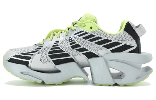 FILA Space Low Sneakers 'Grey Black Green'