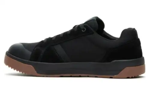 Keen KENTON ESD Slip Resistant Abrasion Resistant Low top Casual Shoes Men's Black Brown