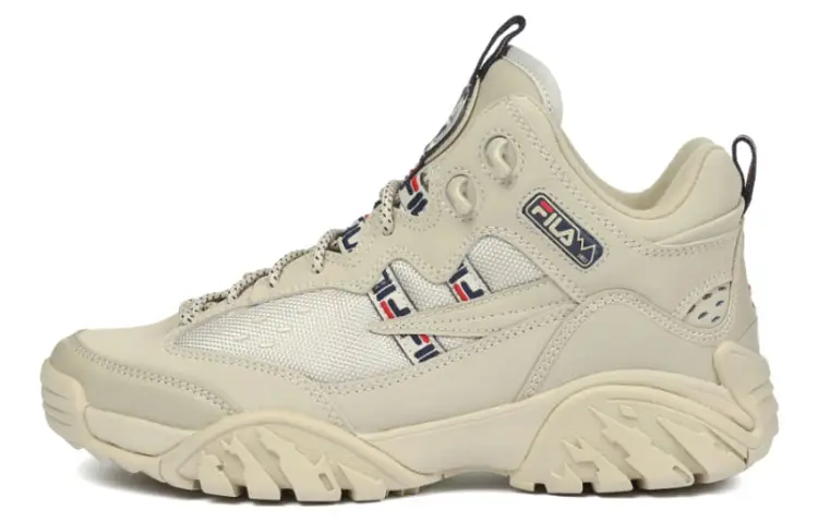 FILA Ray Tracer Cement Running Shoe Grey/Blue/Red Women's
