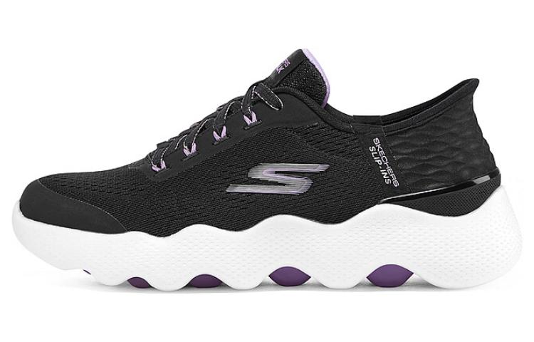Skechers Go Walk Massage Fit ‘Black Lavender’ Women’s