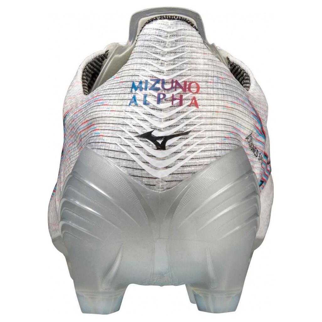 Mizuno Alpha Natural Grass Soccer Shoes Unisex White Red