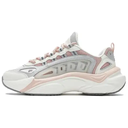 FILA FUSION SKY TRAIL DX Fishbone Head Textile, Synthetic Leather Cushioning, Wear Resistant Low top Casual Shoes