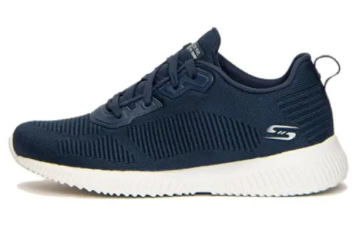 Skechers BOBS SQUAD Fabric Low top Casual Shoes Women's Marine Blue