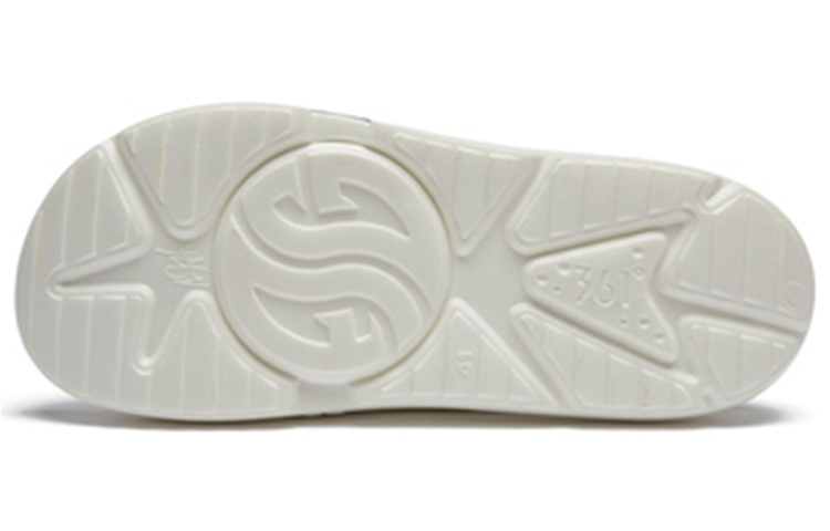 361° Slide Slippers Unisex White Black