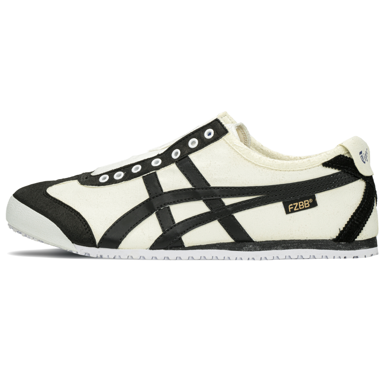 Onitsuka Tiger MEXICO 66 Slip Resistant Slip Resistant Low top Casual Shoes Unisex Black Beige