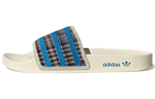 Adidas Adilette Slide 'Cozy Pack - Wonder White Blue Bird'