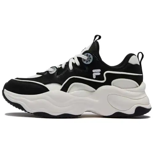 FILA FUSION BUBBLE CVS Bubbles Shoes Low top Casual Shoes Women's Black White