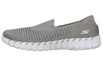 Skechers Walking Shoes Women's Low Top Gray White