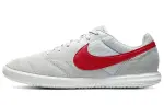 Nike Premier 2 Lace Up IC/in Fabric Cushioning Slip Resistant Abrasion Resistant Soccer Shoes Men's White