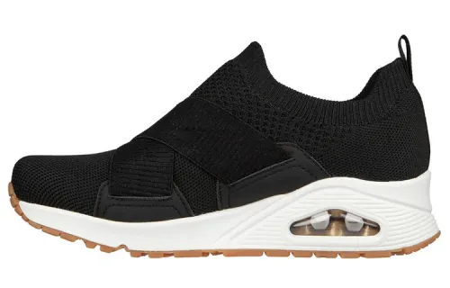 Skechers Uno Casual Shoes Women's Low Top Black