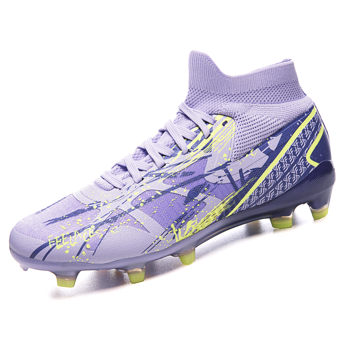 Saibi FG Firm Ground Soft Ground Support Impact Resistant Anti Twist Support Impact Resistant Anti Twist Soccer Shoes
