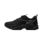 Li Ning Wear resistant And Lightweight Low top Casual Shoes Women's Cool Black