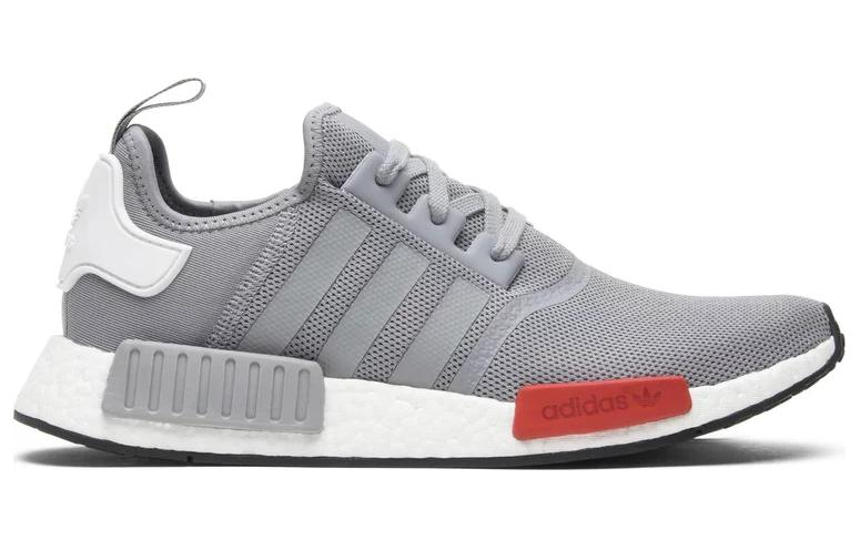 Кроссовки adidas originals NMD R1 (серые) — фото 2