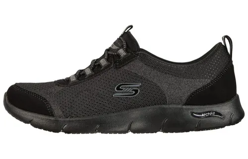 Skechers Arch Fit Casual Shoes Women's Low Top Black