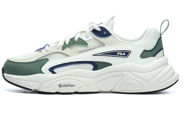 FILA Fila MARS 1S Mars shoes, comfortable and versatile sports shoes, shock-absorbing, wear-resistant, breathable and rebound, low-cut lifestyle shoes, men's style, sea green