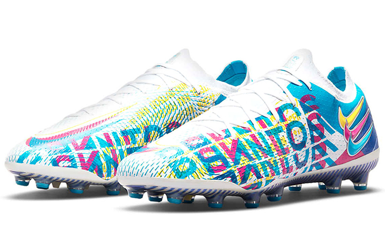 Бутсы Nike Phantom GT 3D AG-Pro (сине-розовые) — 花色 — фото 3