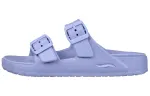Skechers Foamies Rubber Sole Slide Slippers Women's White